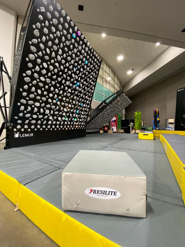 Resilite The Name for Climbing Wall Crash Mats