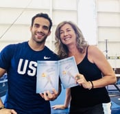Lisa Mitzel and Danell Leyva